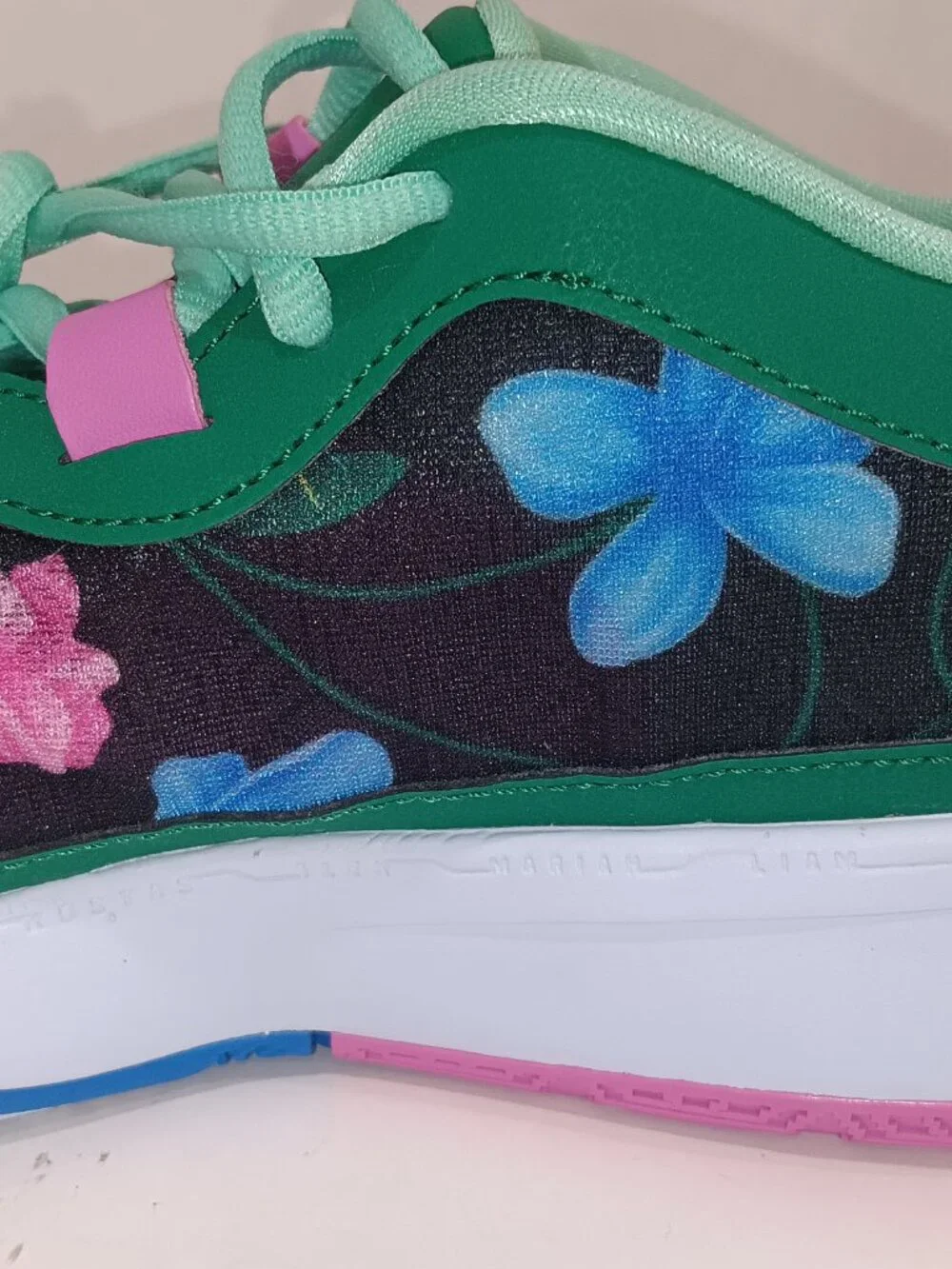 Nike Zoom Freak 5 Flowers Floral Love Giannis Green Men Size 8.5 DX4985-401